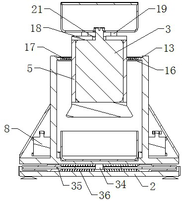 Medicinal material grinding and unloading integrated equipment