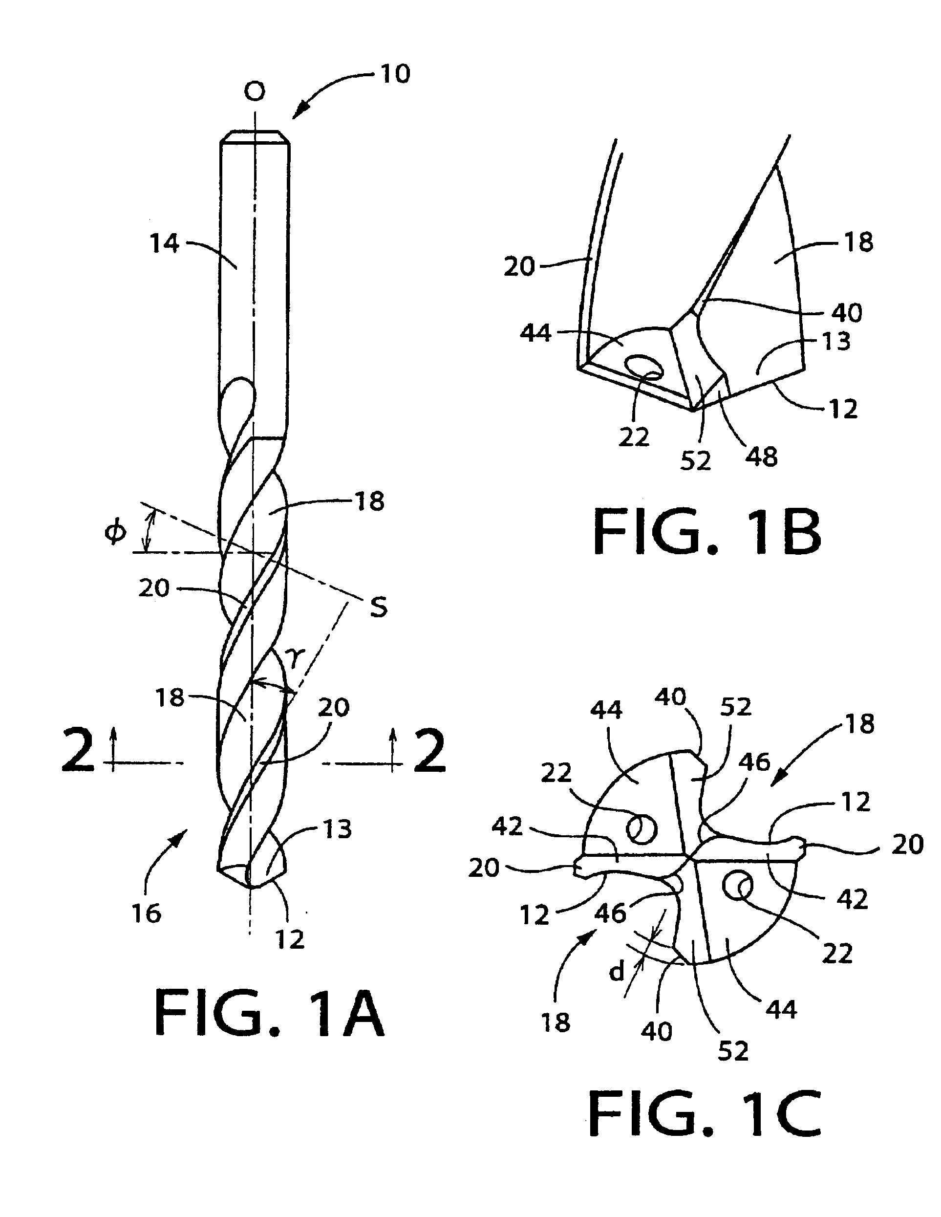 Drill having construction for reducing thrust load in drilling operation, and method of manufacturing the drill