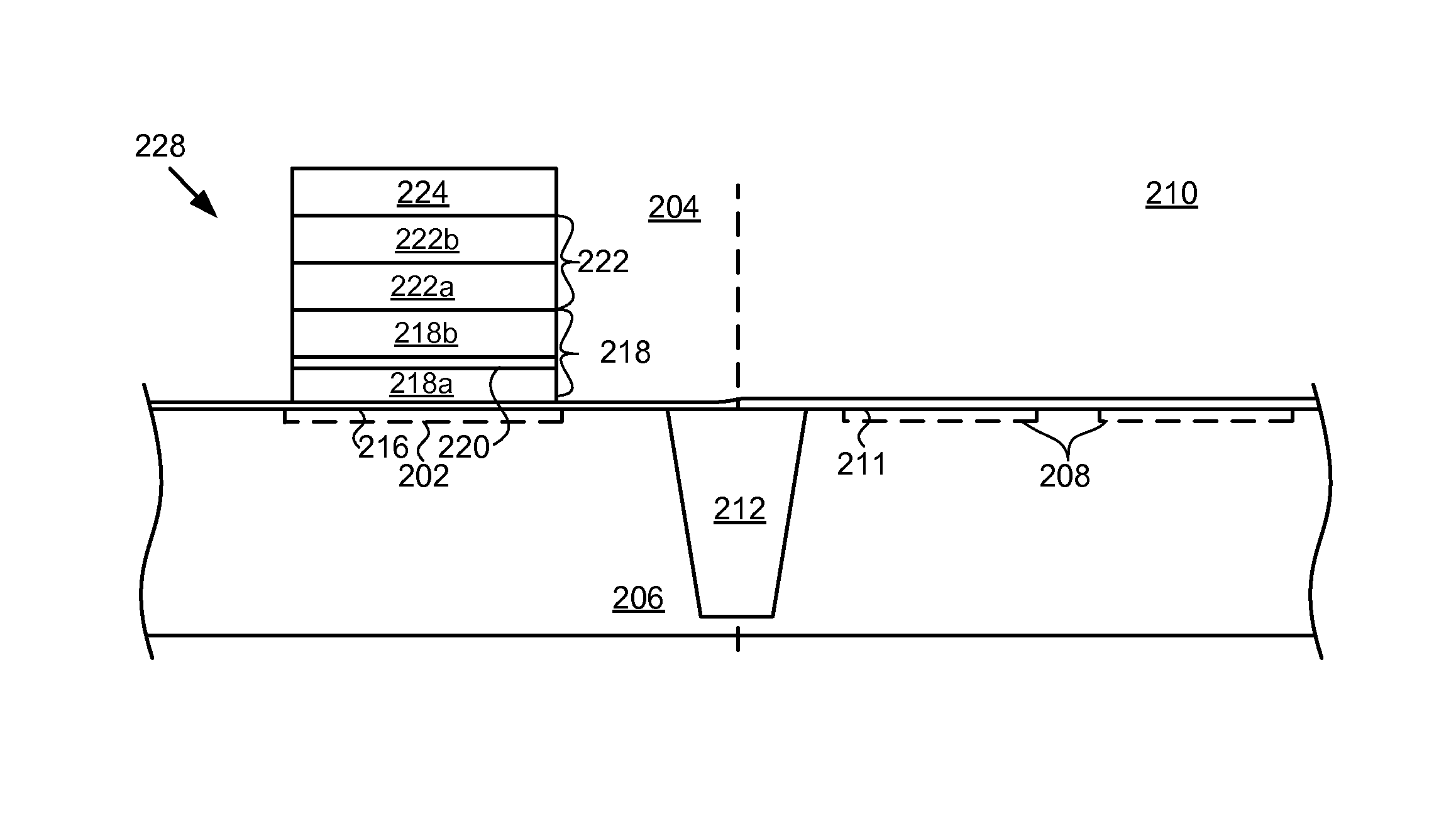 Method of fabricating a charge-trapping gate stack using a CMOS process flow