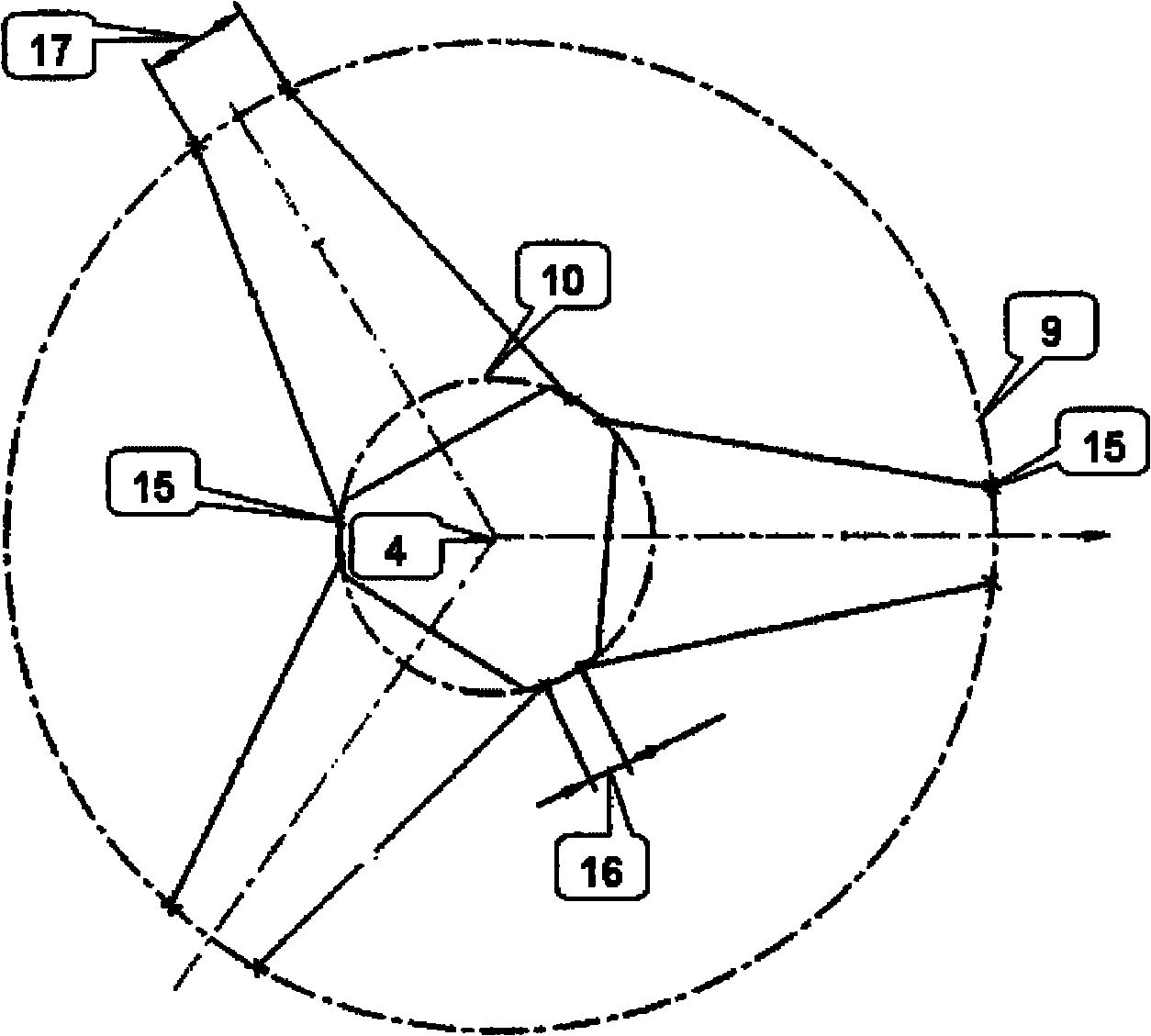 Six-degree-of-freedom parallel mechanism with measurement standard and fixed coordinate system