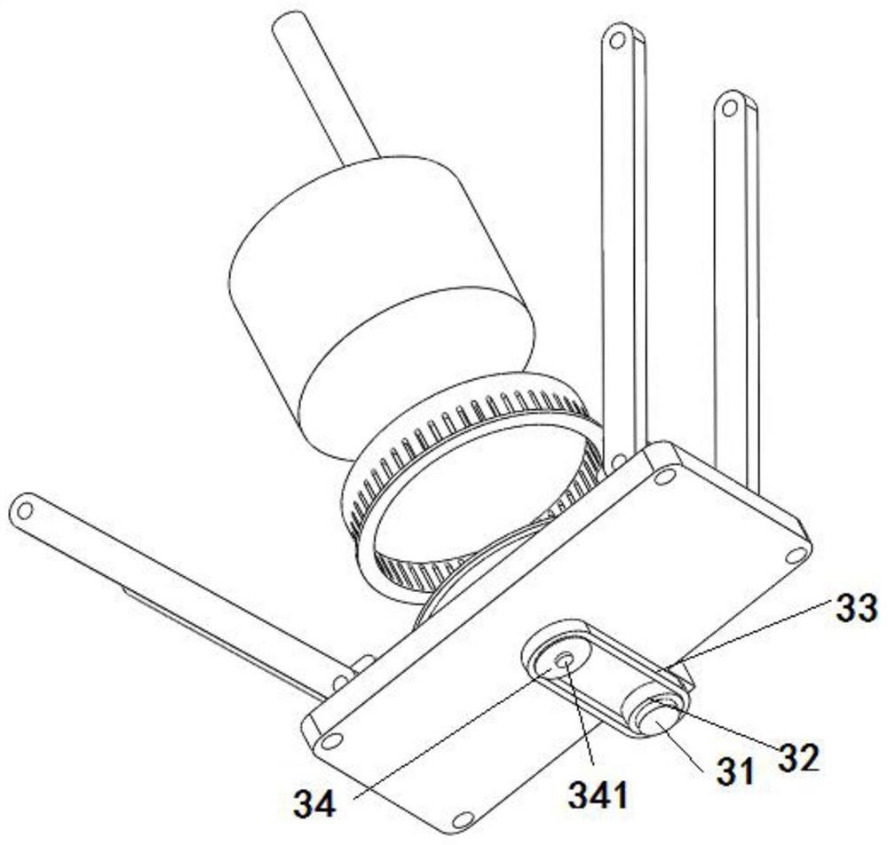 A ward monitoring and management device for clinical nursing and its working method