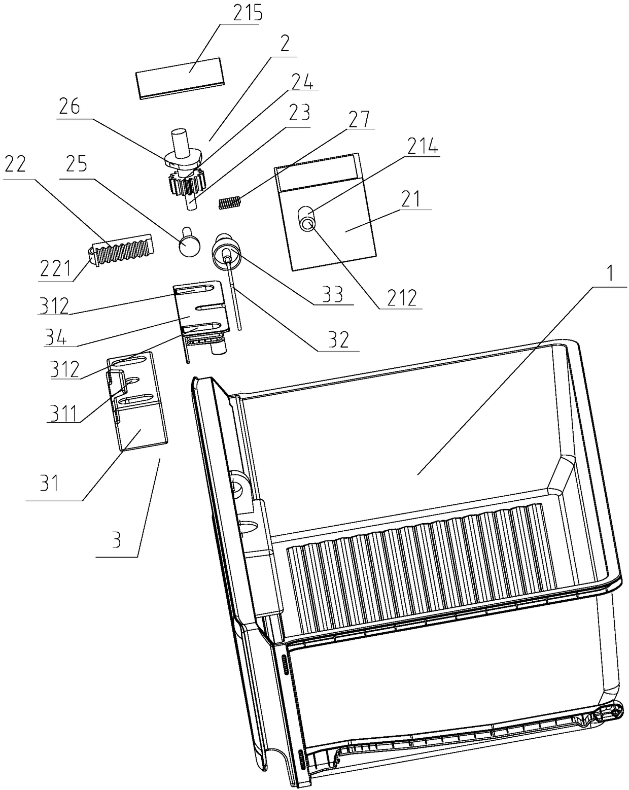 Fruit and vegetable fresh-keeping drawer and refrigerator