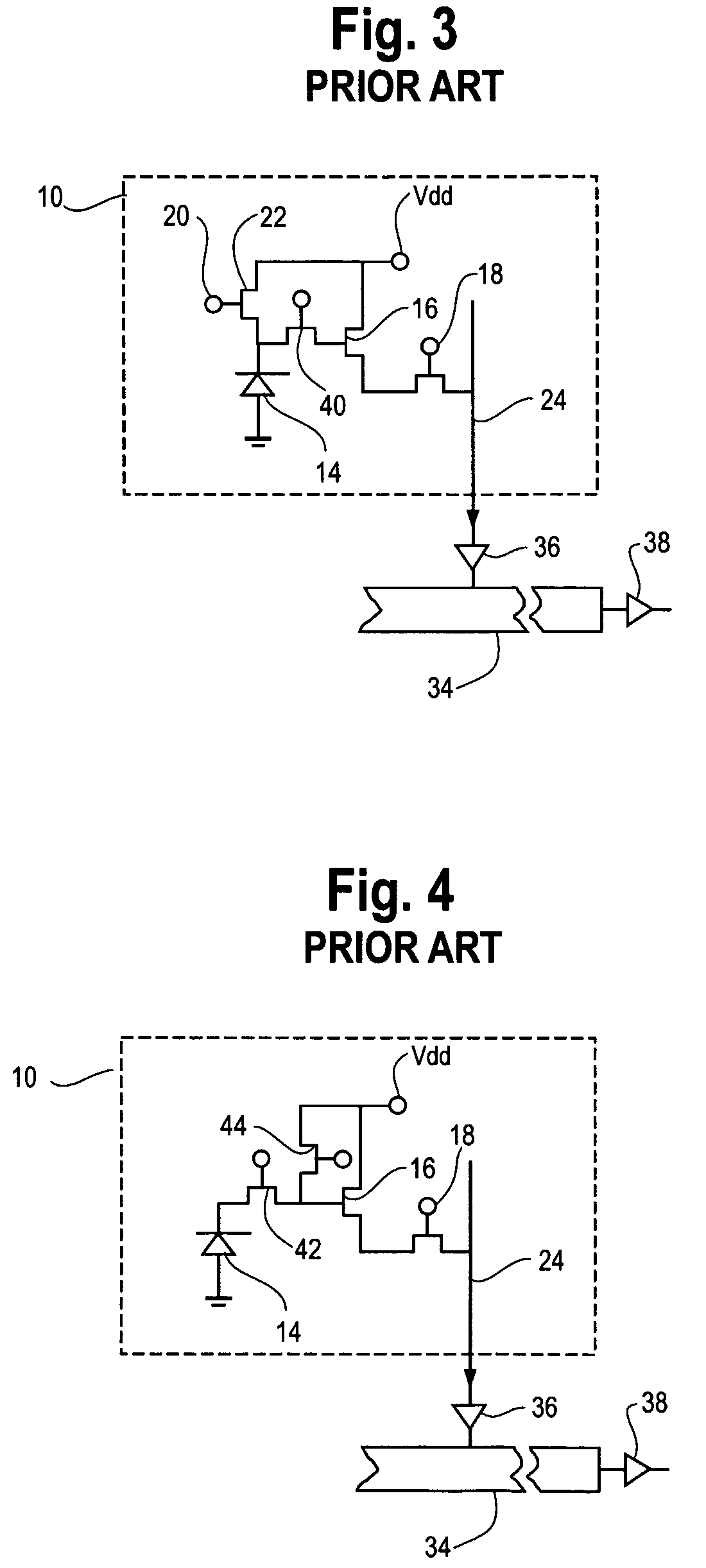 CMOS active pixel sensor with improved dynamic range and method of operation