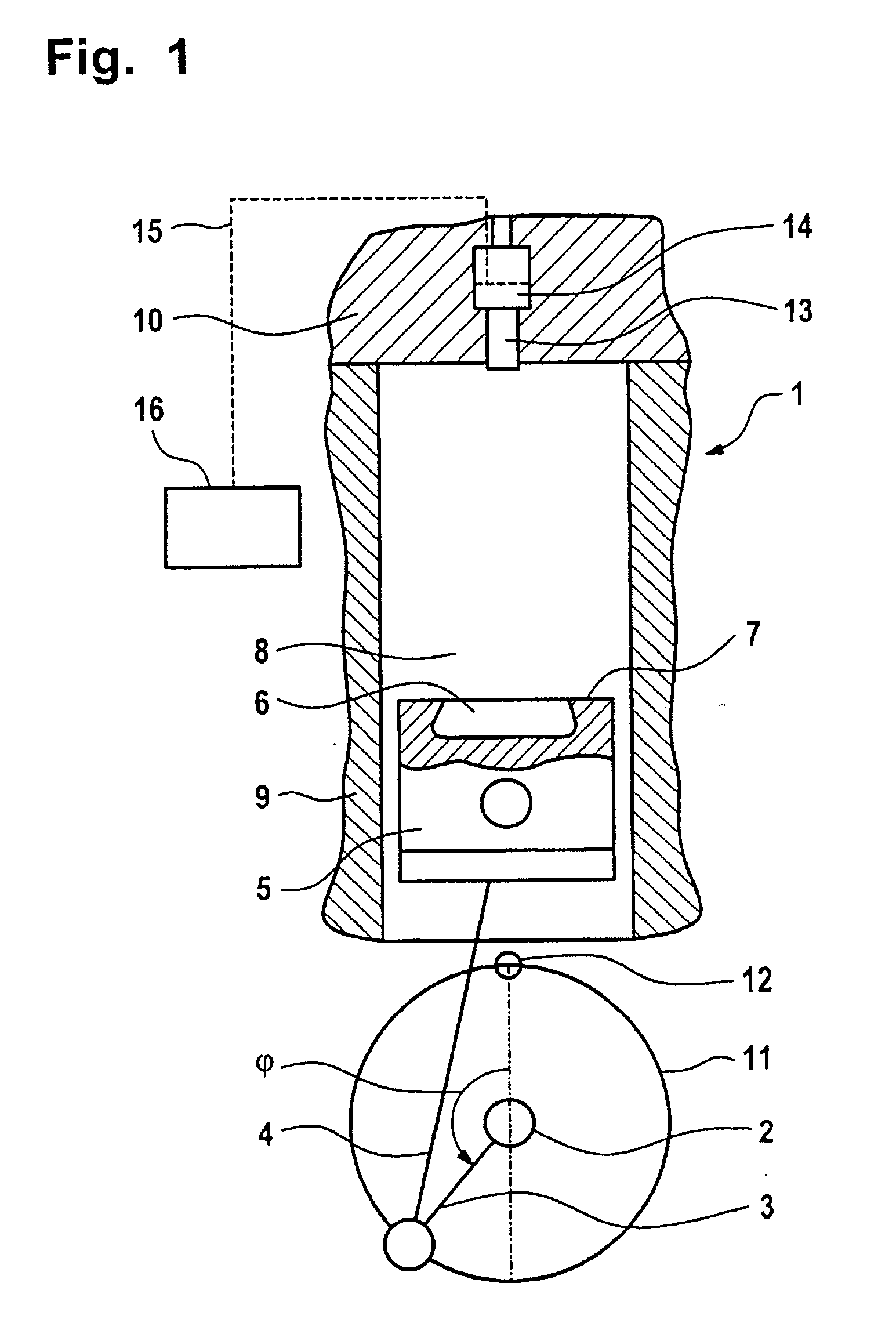 Internal combustion engine with auto ignition