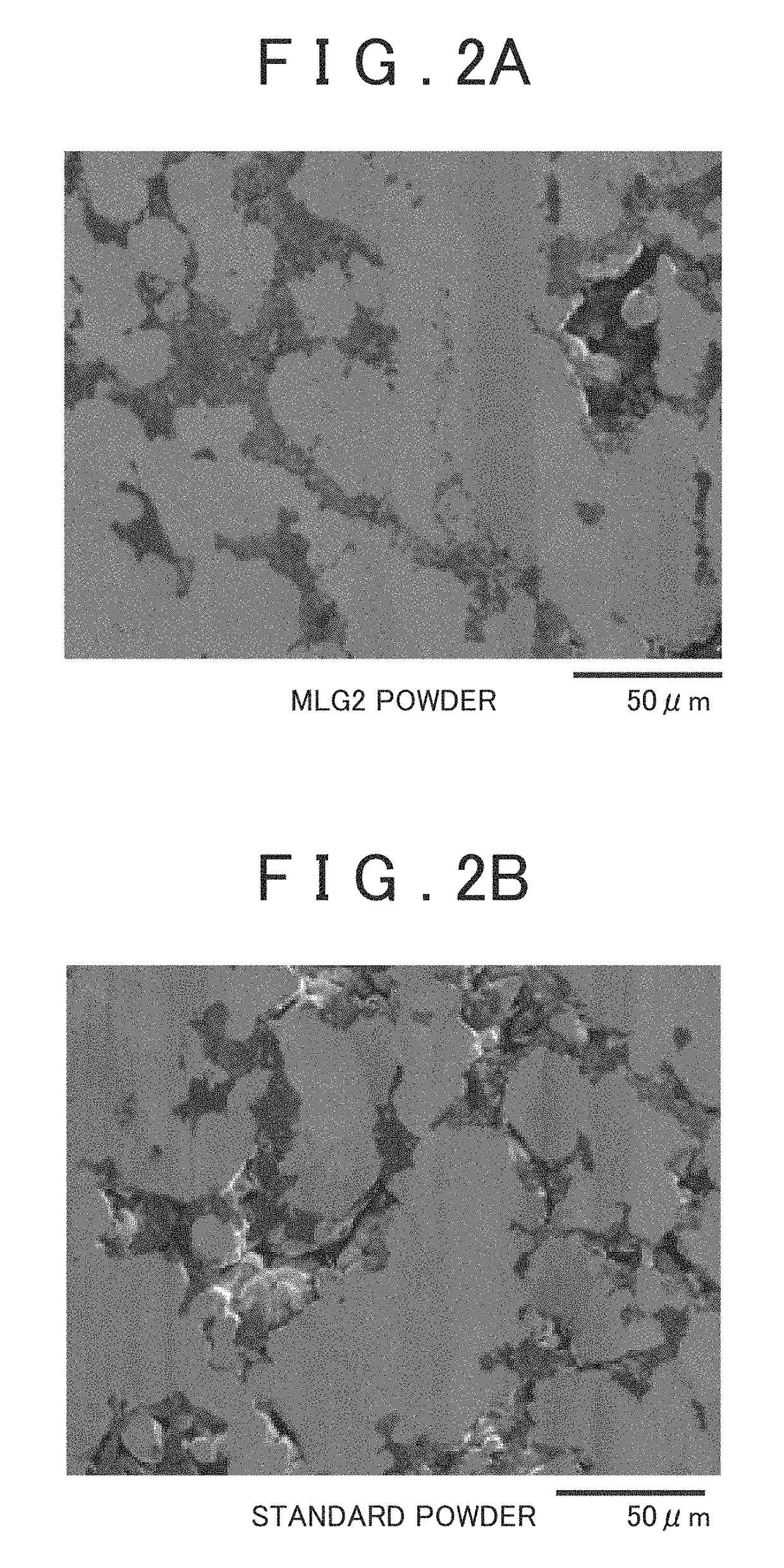 Powder for molding, lubricant-concentrated powder and method for producing metal member