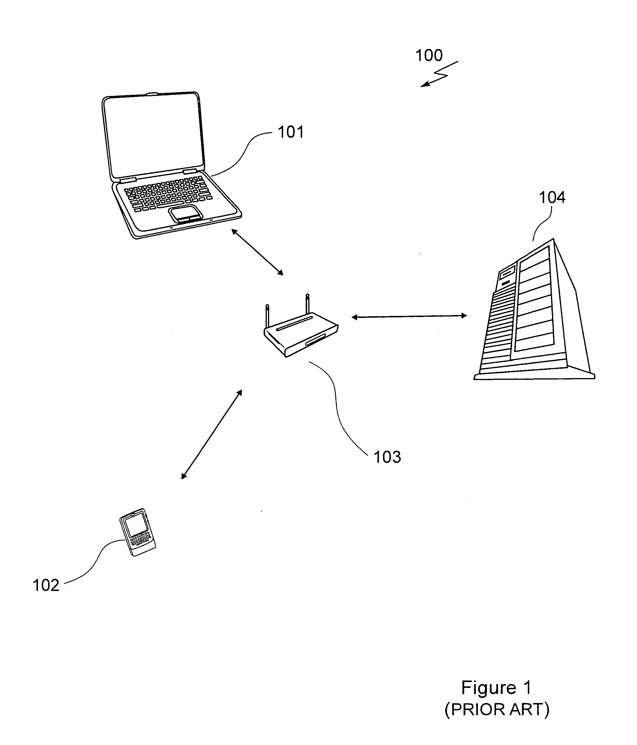 System and method for location tracking using wireless networks