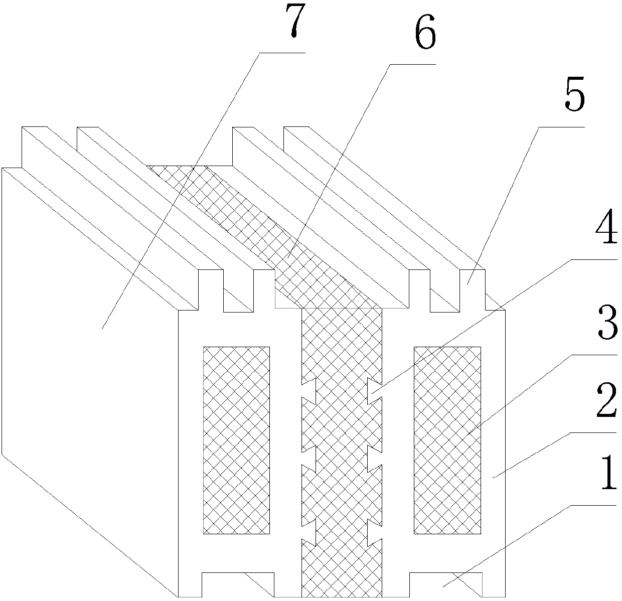 Wall brick for buildings