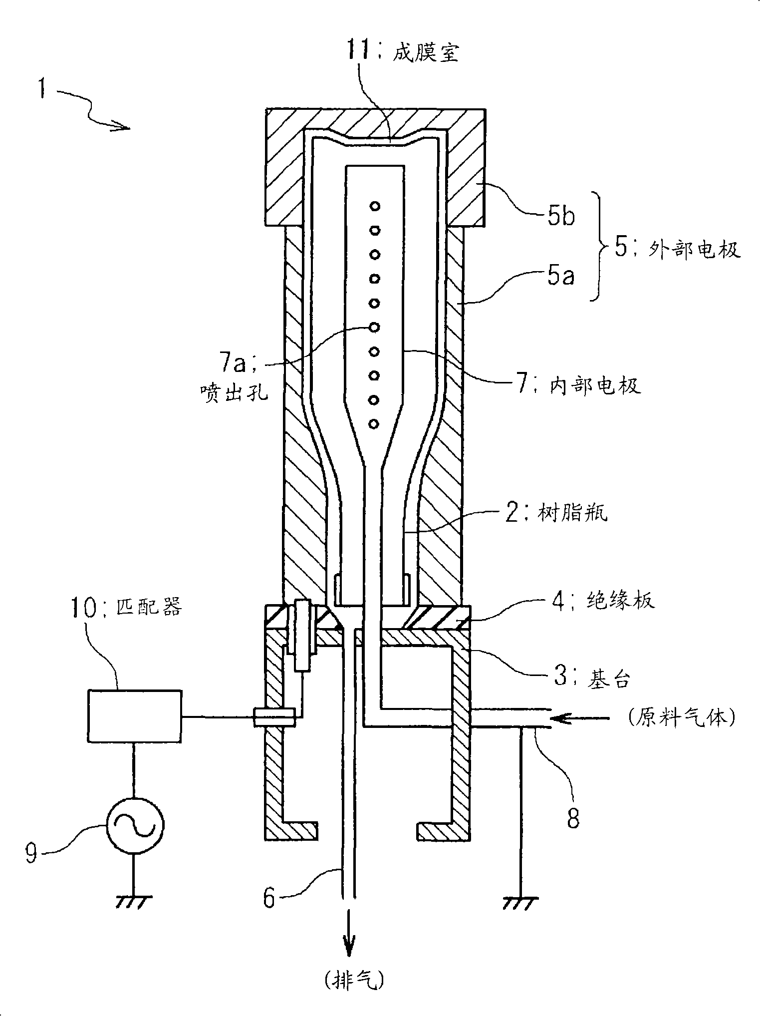 Film-forming apparatus, matching unit, and impedance control method