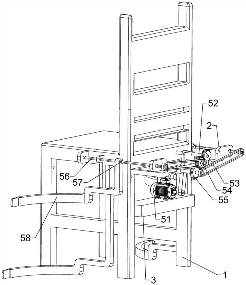 Sitting posture assisting desk and chair for students