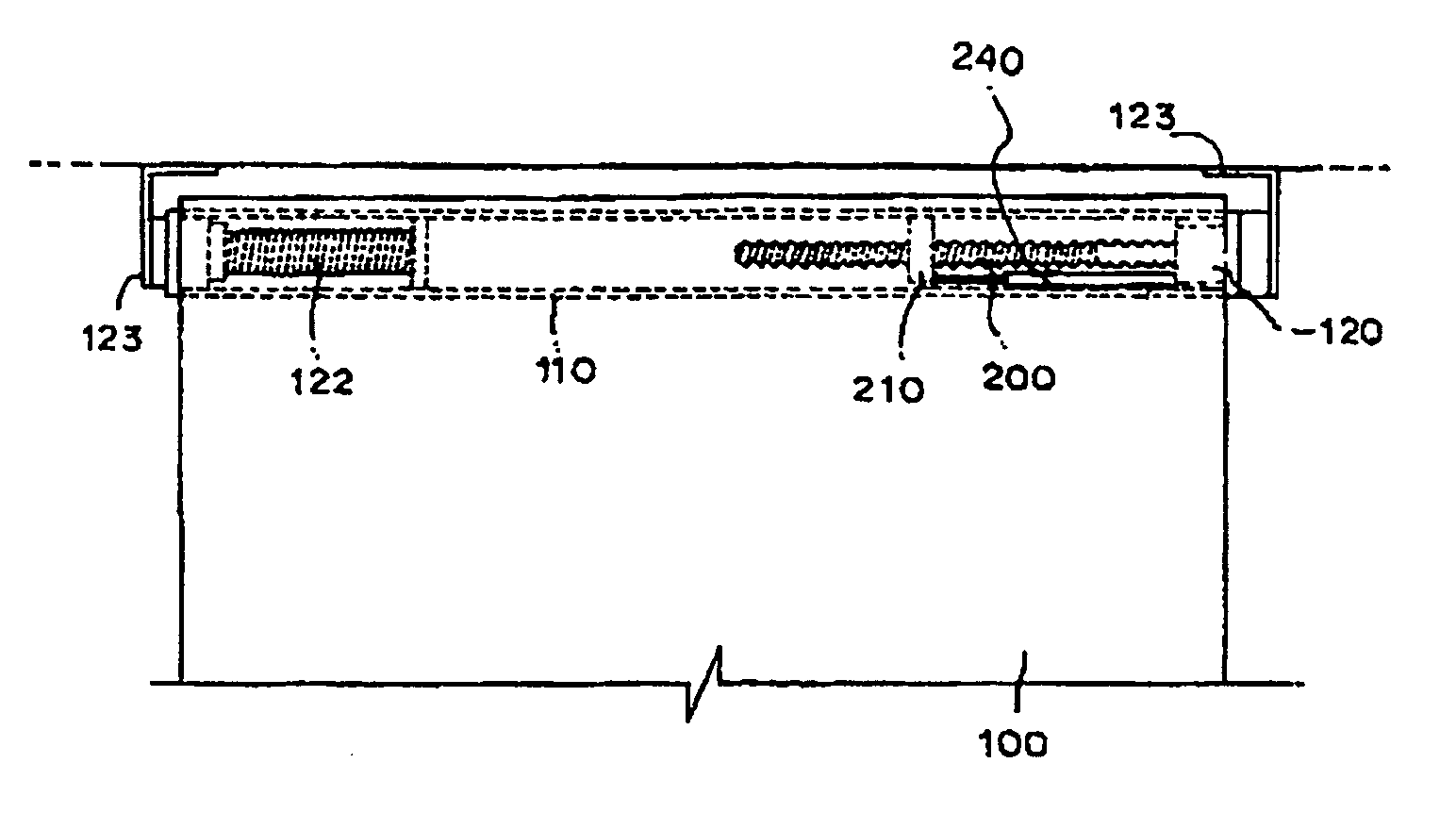 Roll screen for reduction device