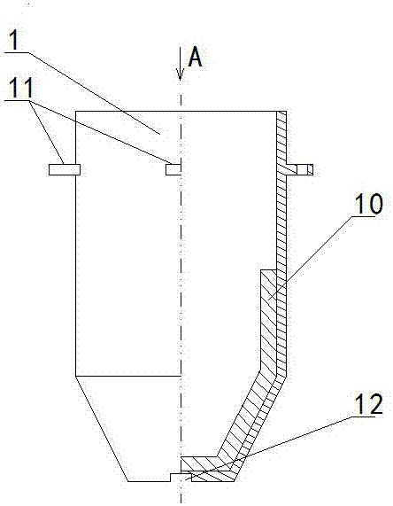 Quick determining instrument for water content of pavement material containing pitch milling material