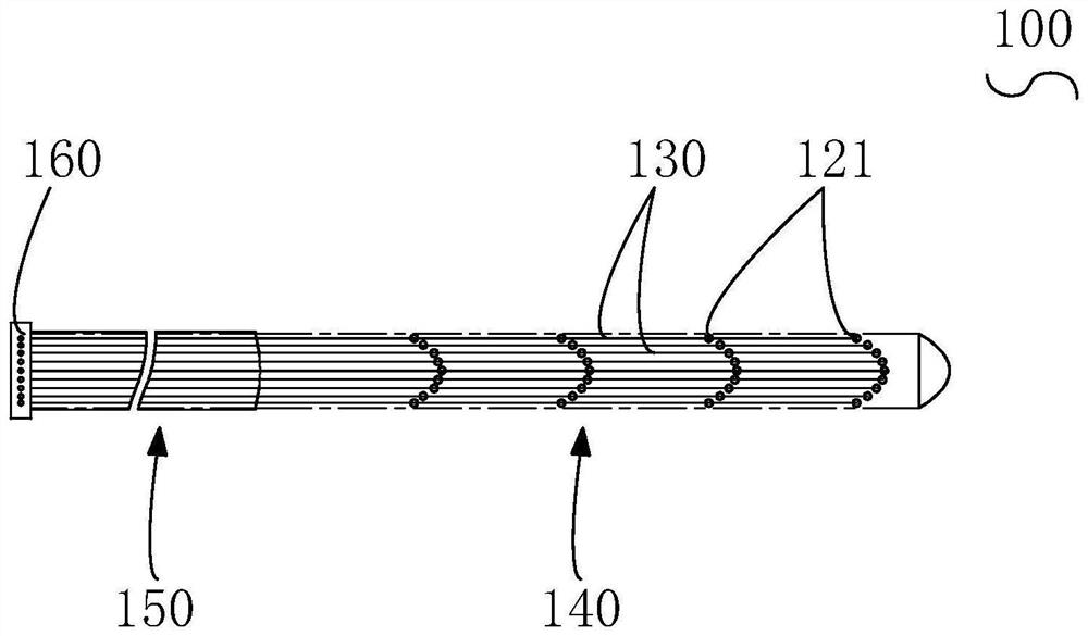 Intracranial electrode module and intracranial electrode implantation device