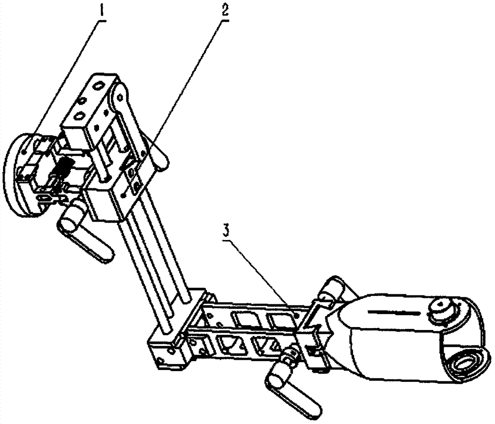 Positioning system for assisting in spine minimally invasive surgery