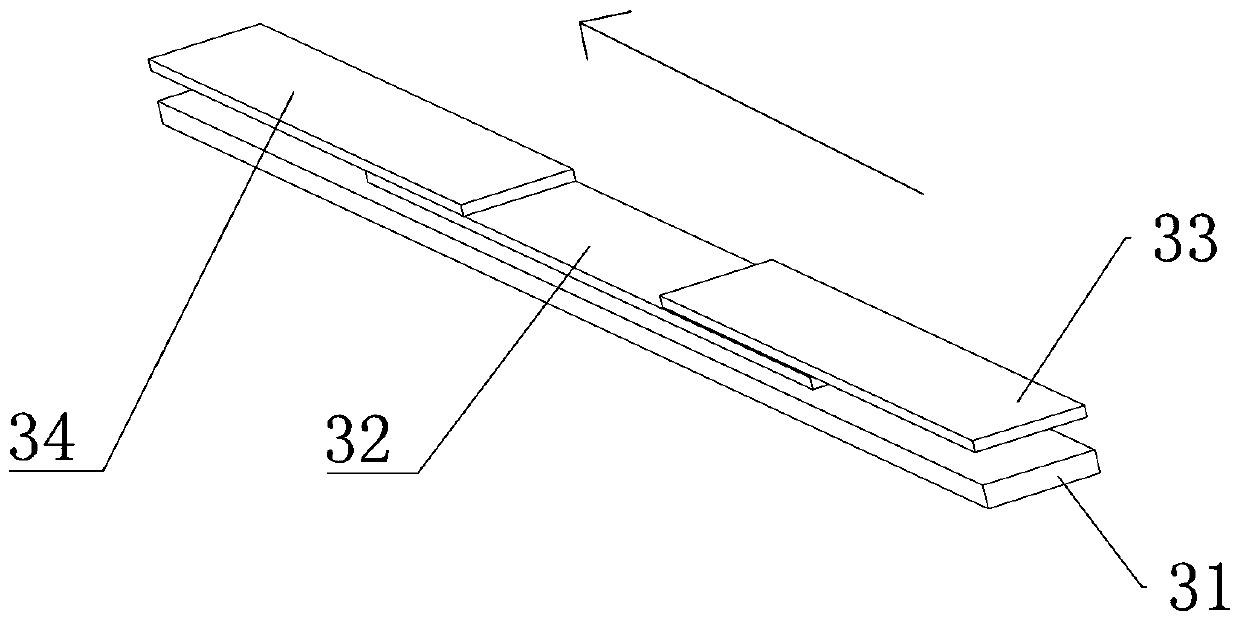 Reagent card for quantitatively detecting tumor necrosis factor alpha and preparation method thereof