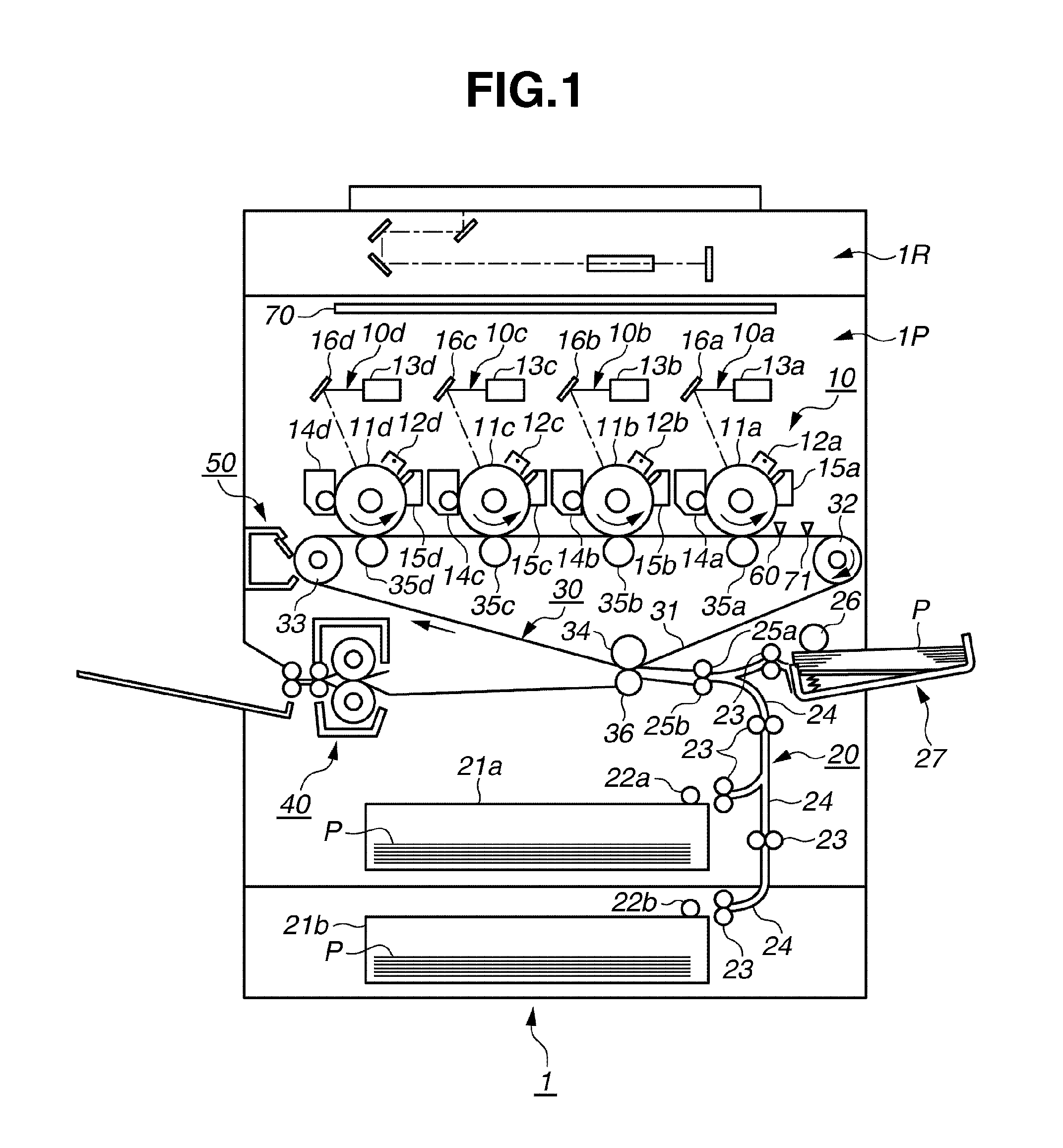Image forming apparatus capable of preventing belt from meandering