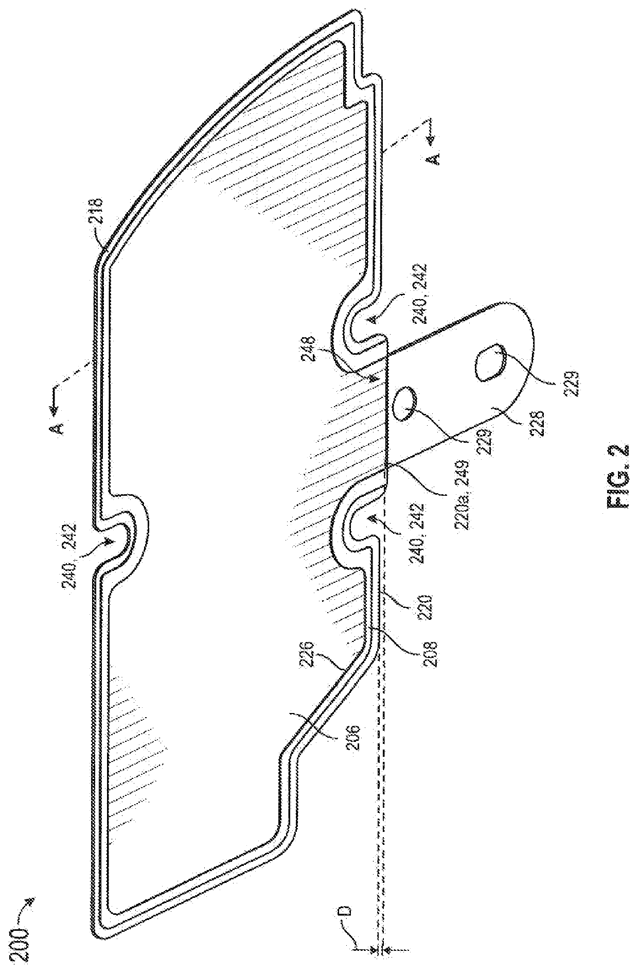 Cathode subassembly with integrated separator for electrolytic capacitor, and method of manufacture thereof