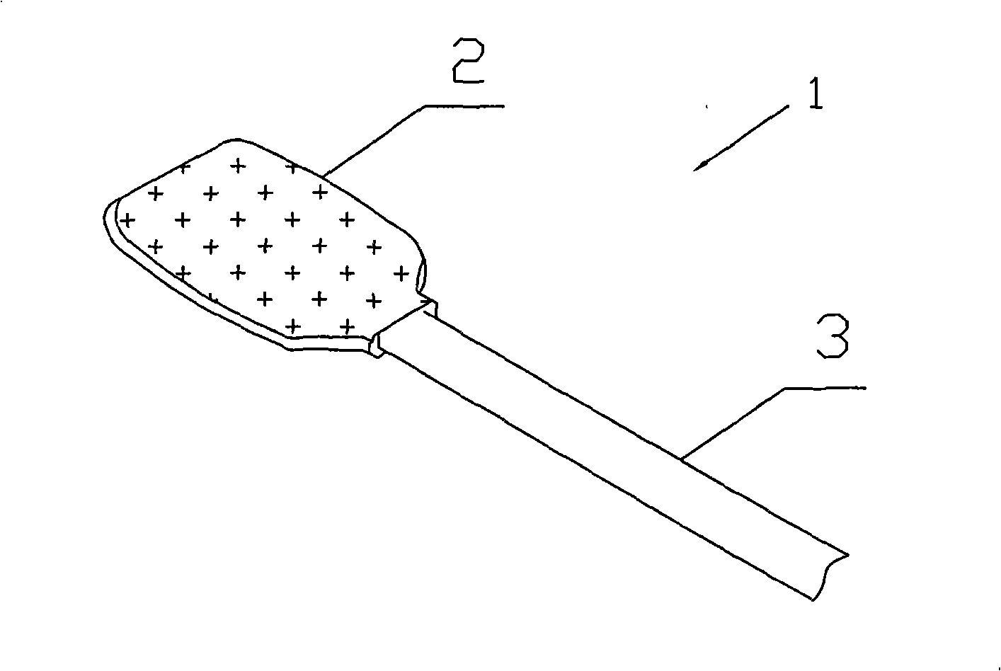 Method for manufacturing wiping rod