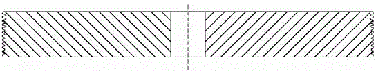 A chamfering grinding wheel and chamfering method for processing thick-layer epitaxial silicon single wafer