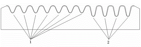 A chamfering grinding wheel and chamfering method for processing thick-layer epitaxial silicon single wafer