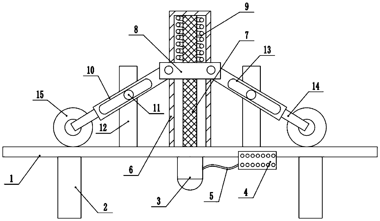 Double-station woven bag cutting device