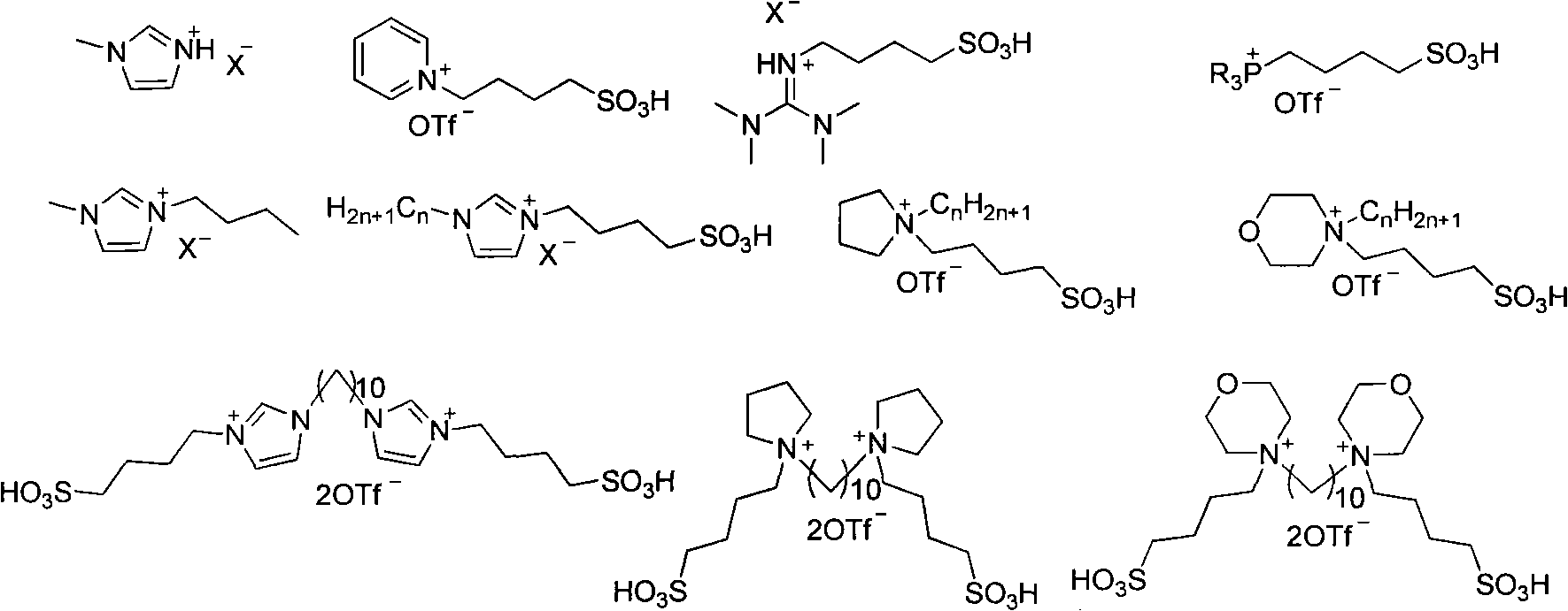 Method for synthesizing amine compound catalyzed by functionalized ionic liquid