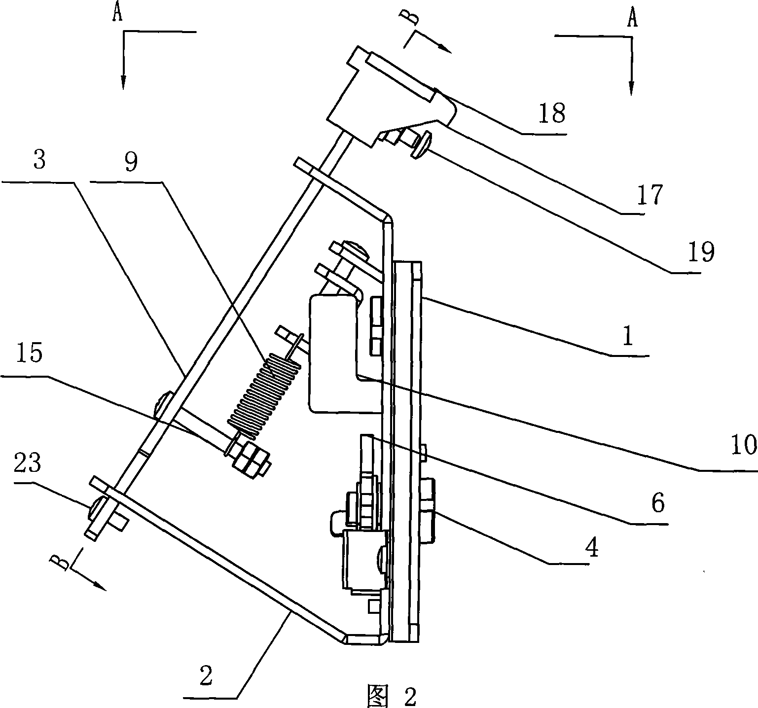 Paper pickup device of paper feeder for stenograph