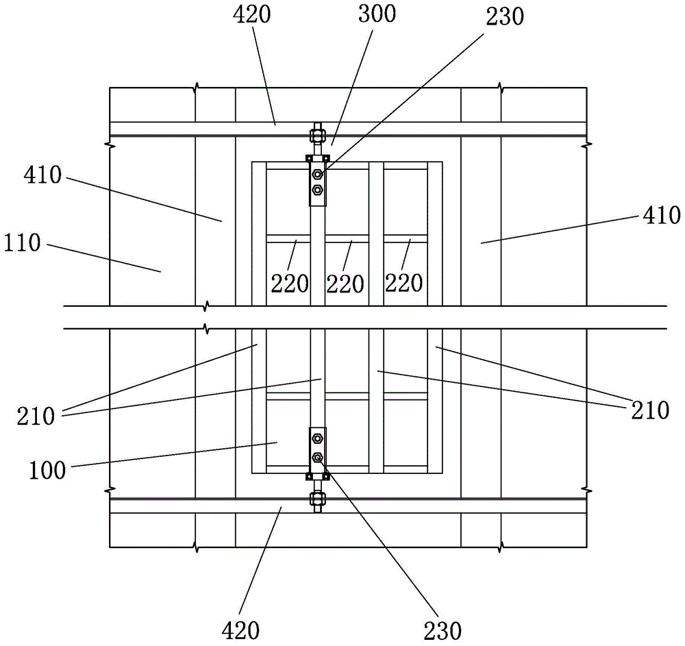 Stone blank door with novel rotating shaft mechanisms and installation method of stone blank door