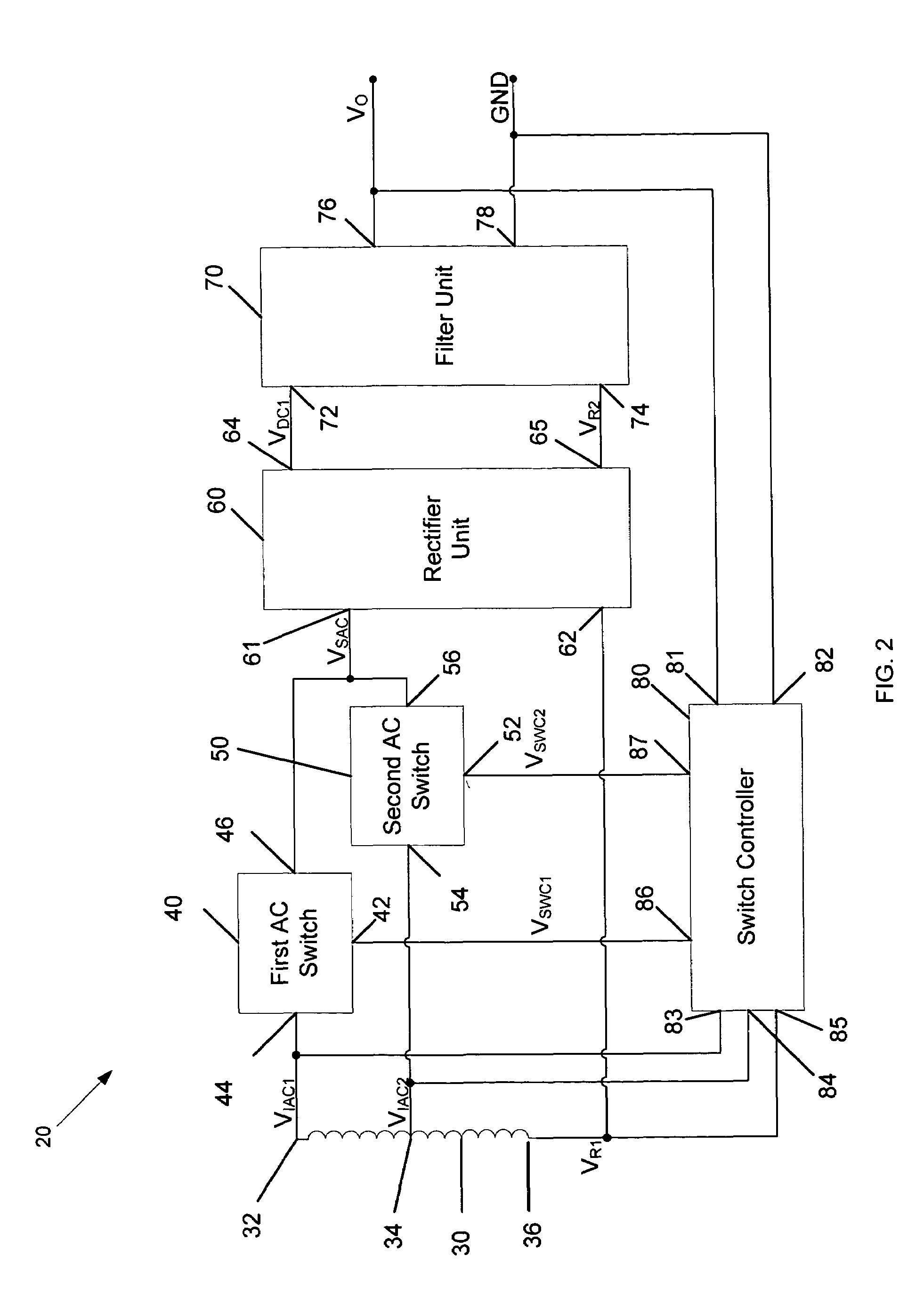 Generator transient regulator