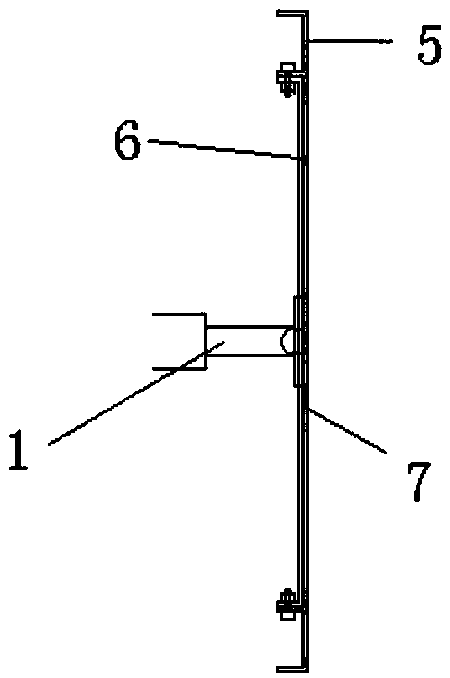 Mining similar simulation experimental frame realizing adjustable stratum dip angle and multi-directional loading