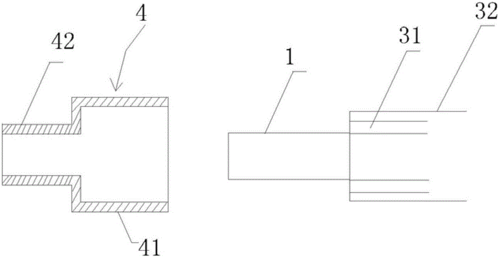 Transformer substation OPGW terminal reserved cable and manufacturing method thereof