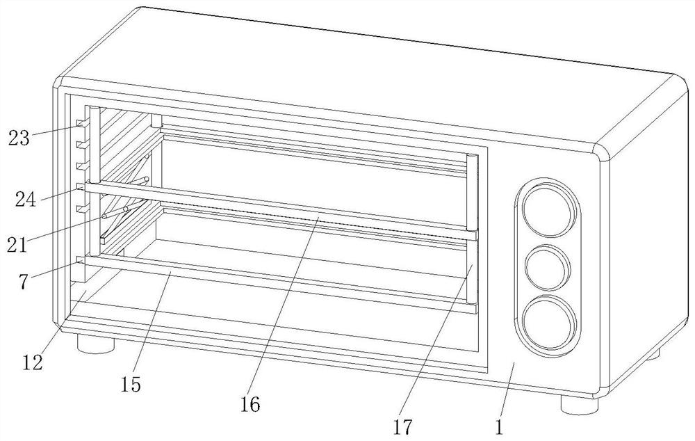 Food baking oven