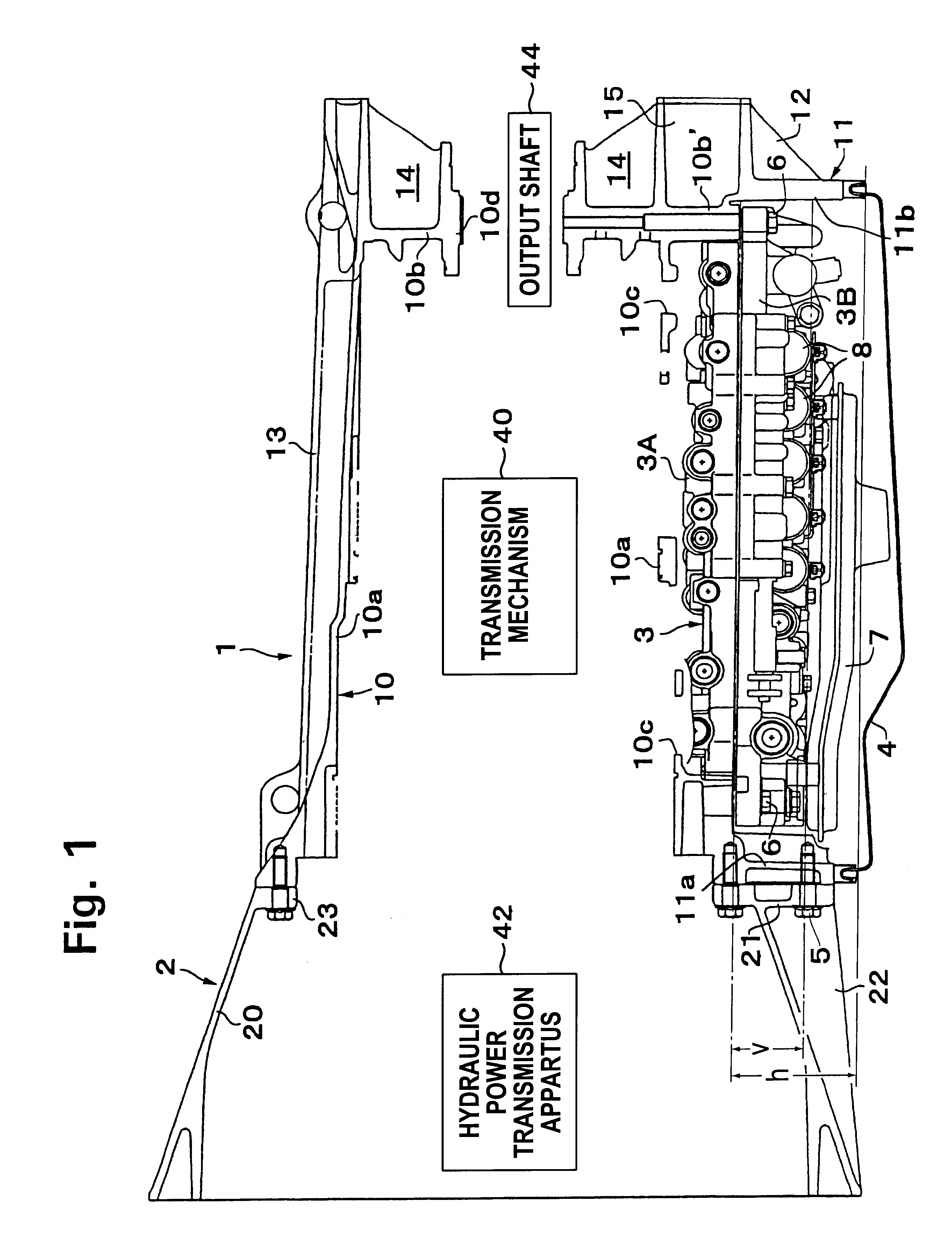 Automatic transmission case