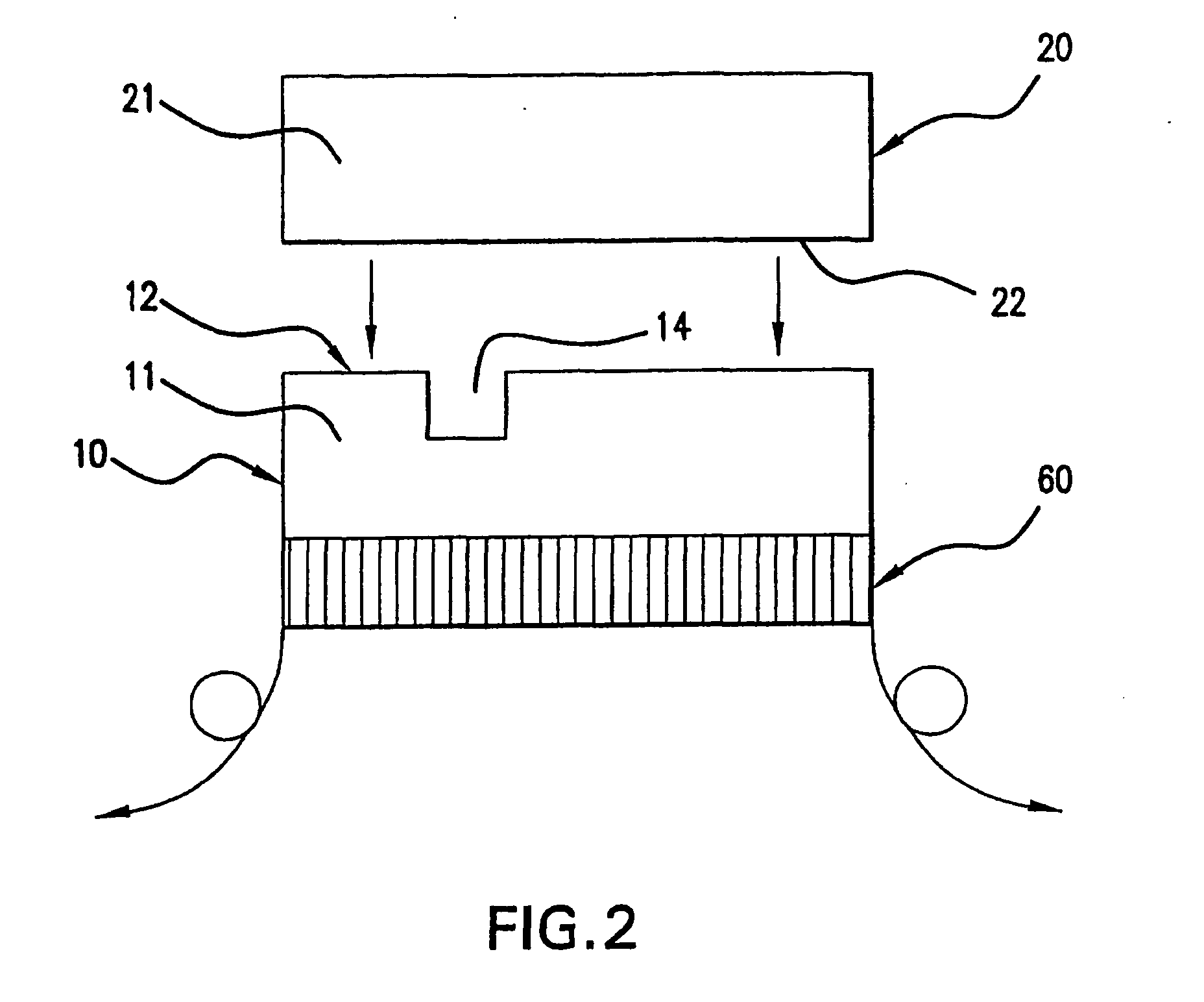Focusing device based on bonded plate structures