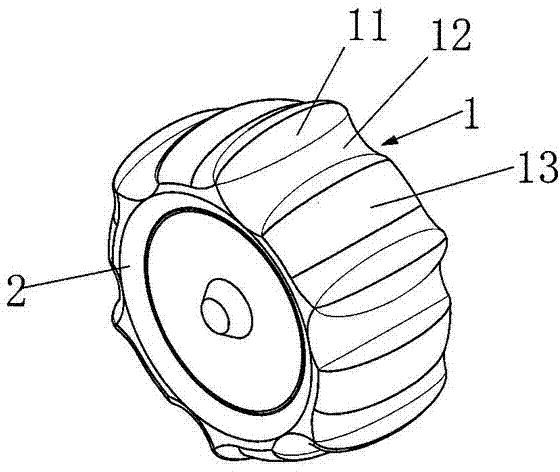 Bionic sand crossing vehicle wheel drum-shaped wheel face which imitates 3D curved face of sole of ostrich