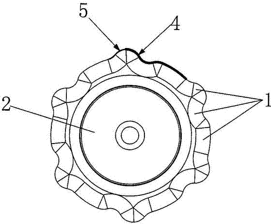 Bionic sand crossing vehicle wheel drum-shaped wheel face which imitates 3D curved face of sole of ostrich