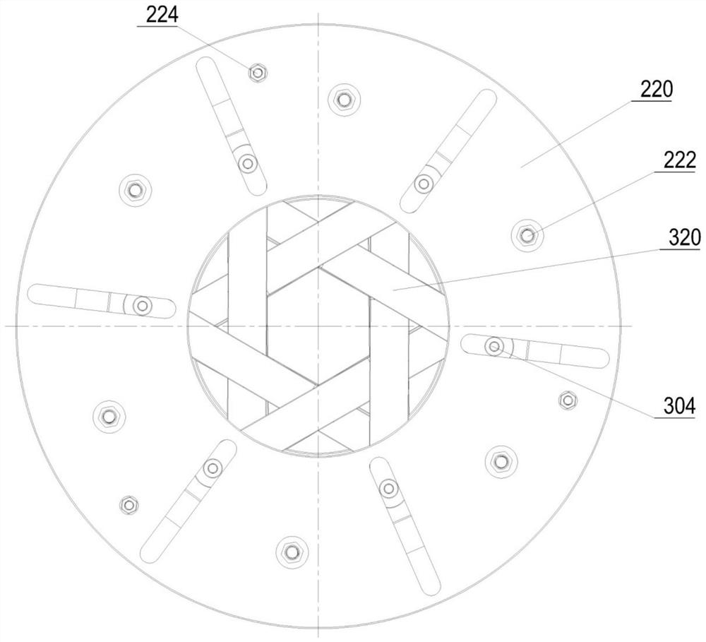 Diameter-adjustable barrel machining auxiliary tool