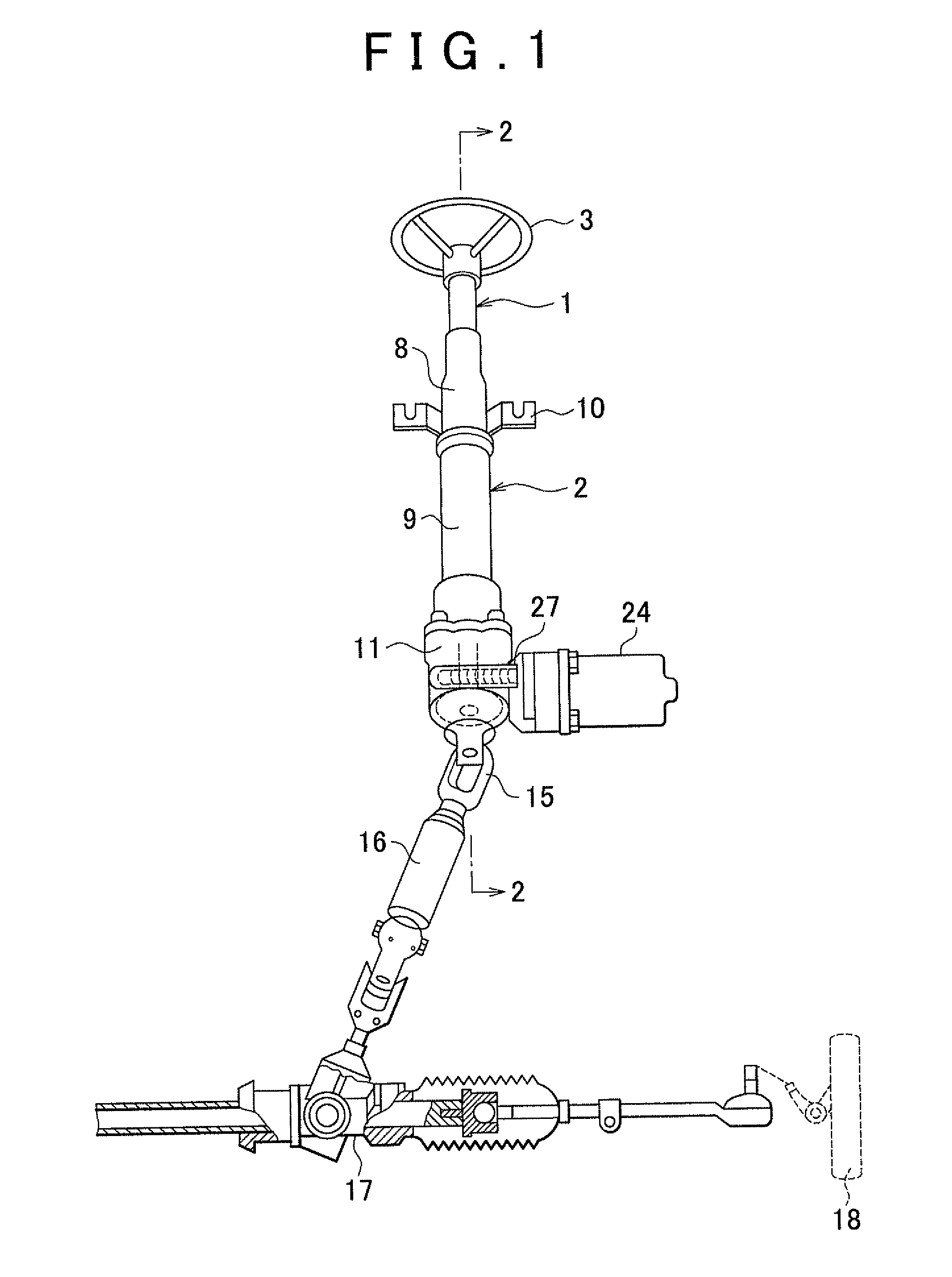 Lock device and electric power steering system