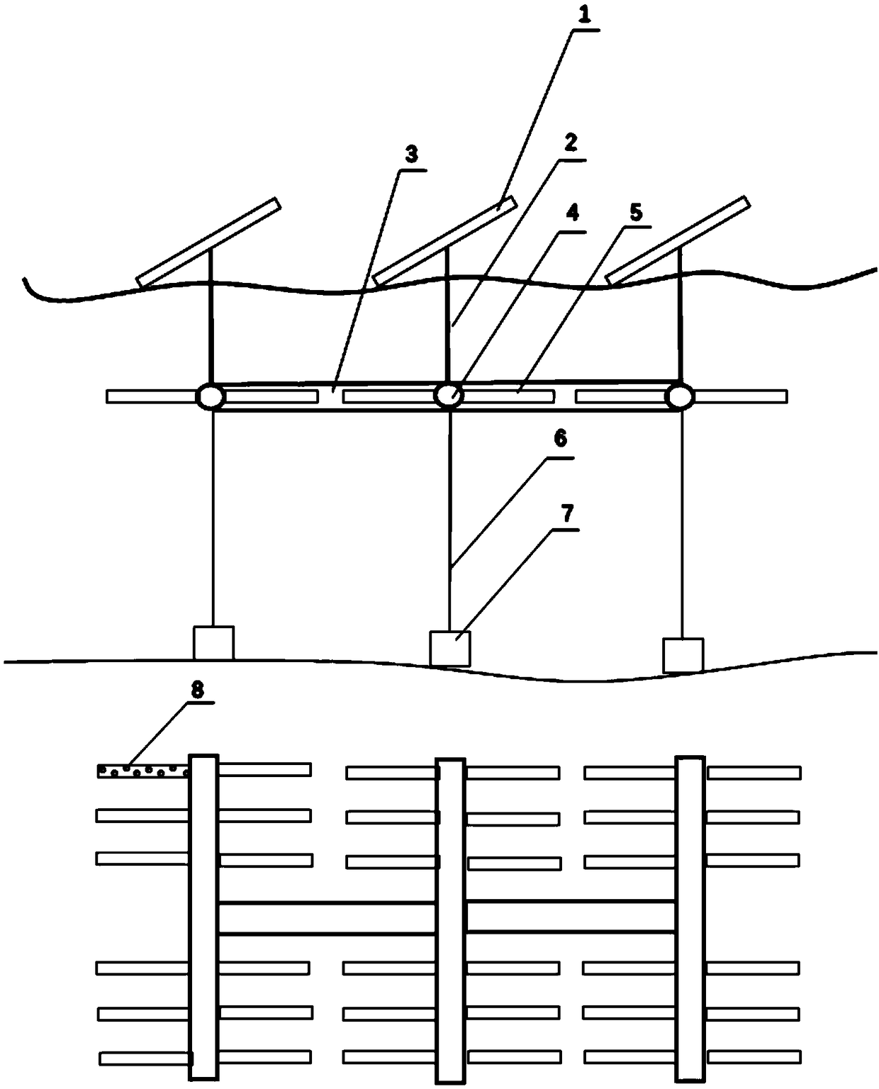 Fishing light complementation system with microporous aeration device