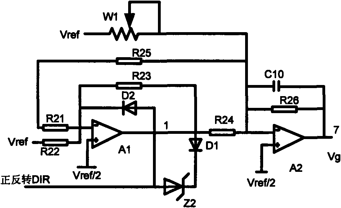 Compensation control circuit of direct current motor