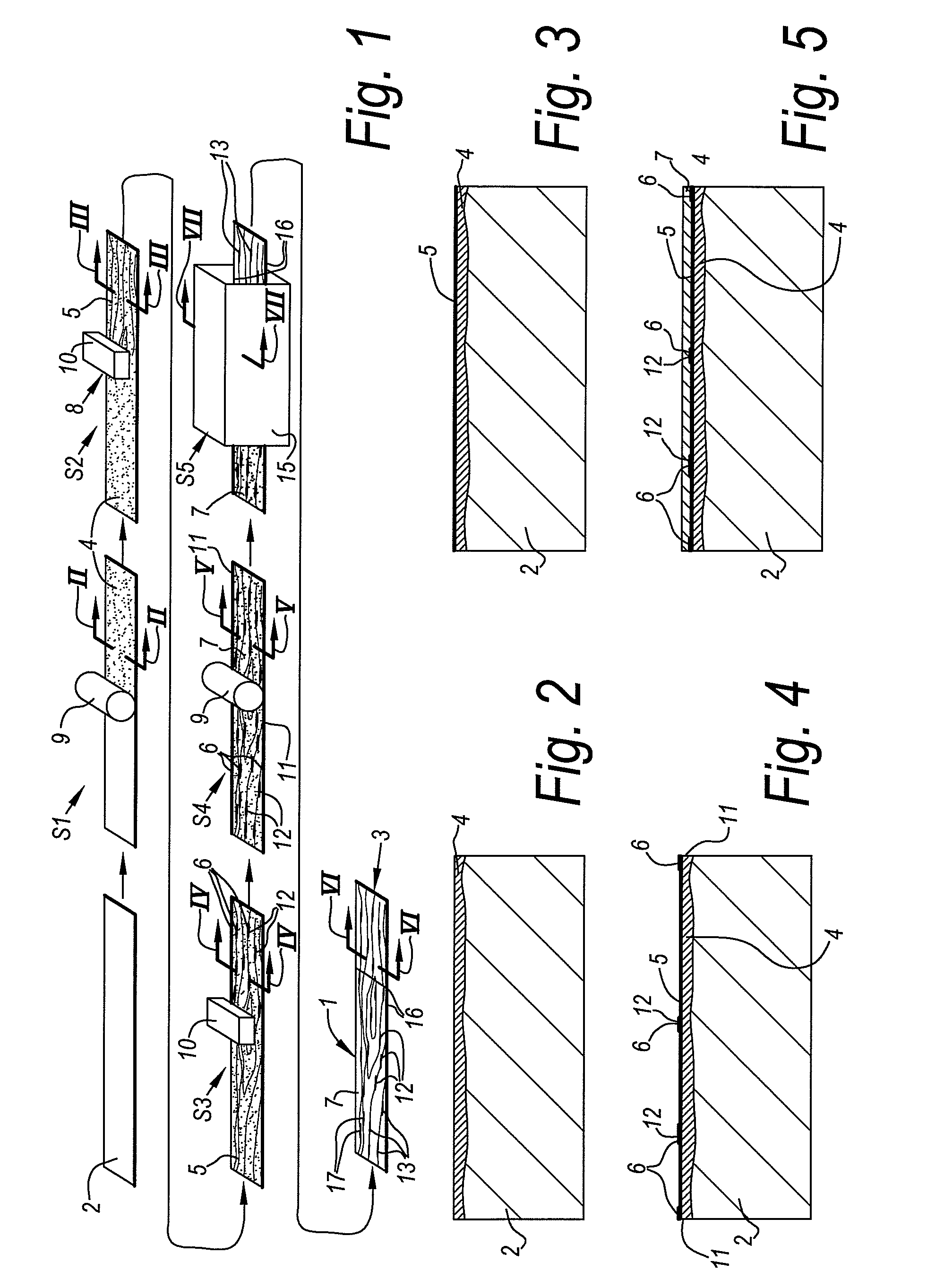 Methods for manufacturing panels and panel obtained thereby