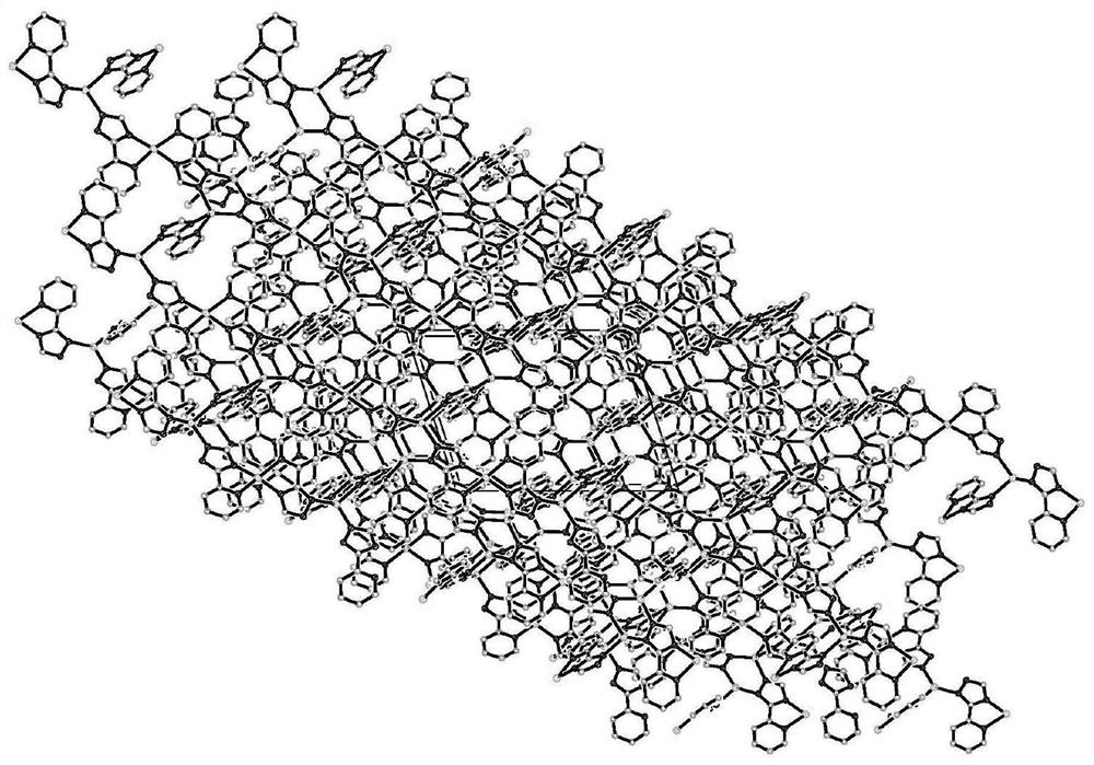 A copper coordination polymer and its preparation method, crystal and use