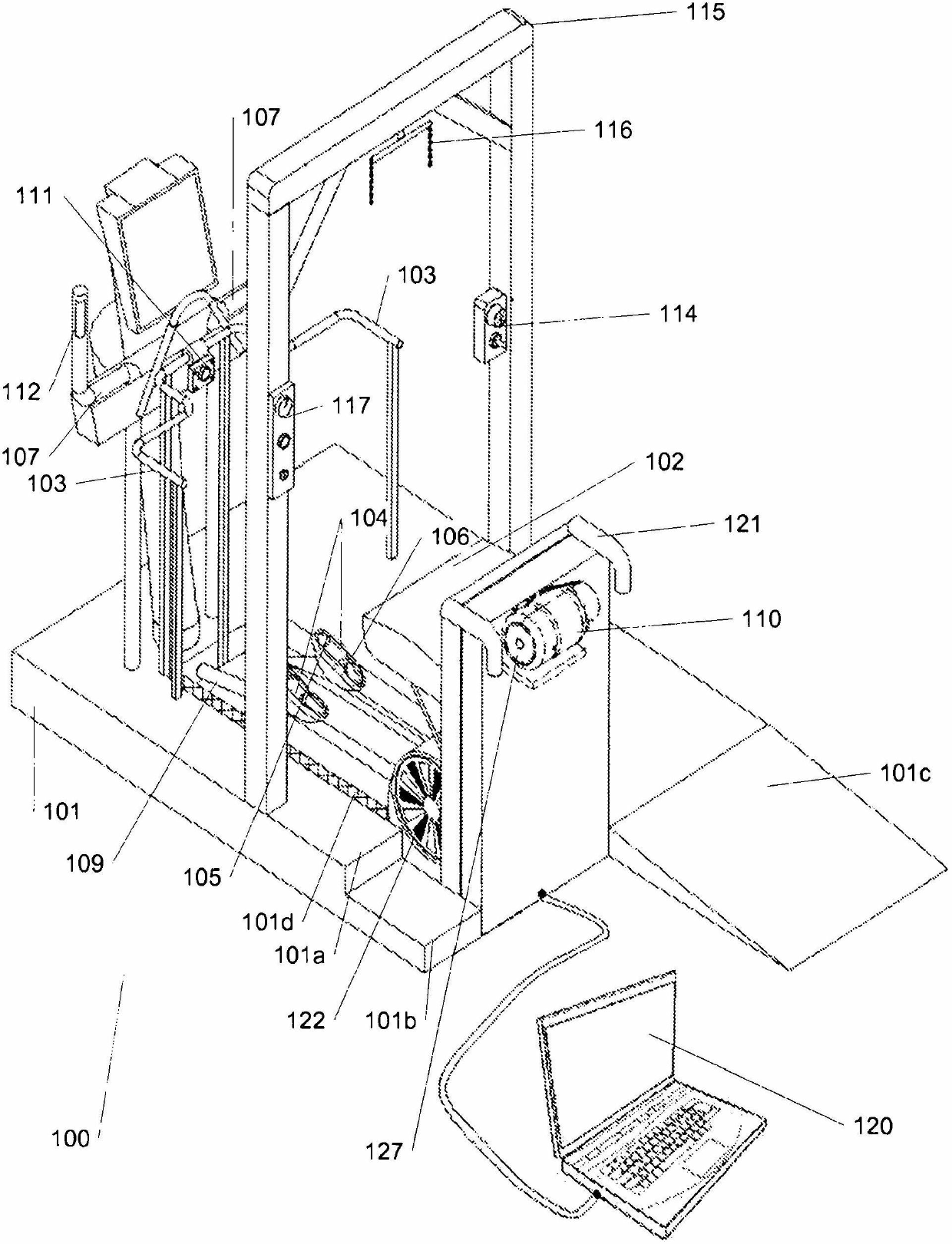 Improved rehabilitation and exercise machine