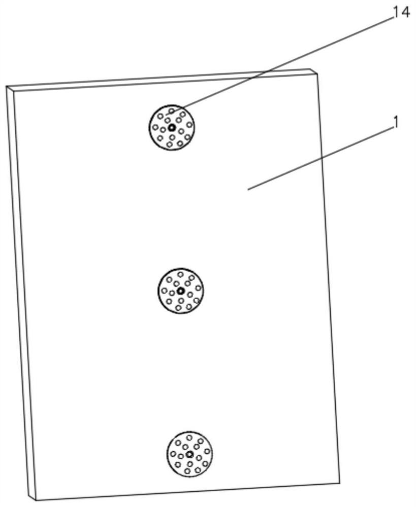 Fireproof and soundproof door based on carbon dioxide flame retardance