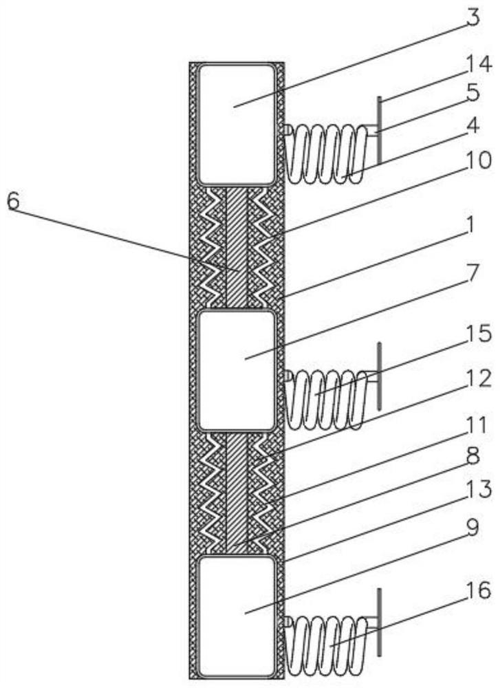 Fireproof and soundproof door based on carbon dioxide flame retardance