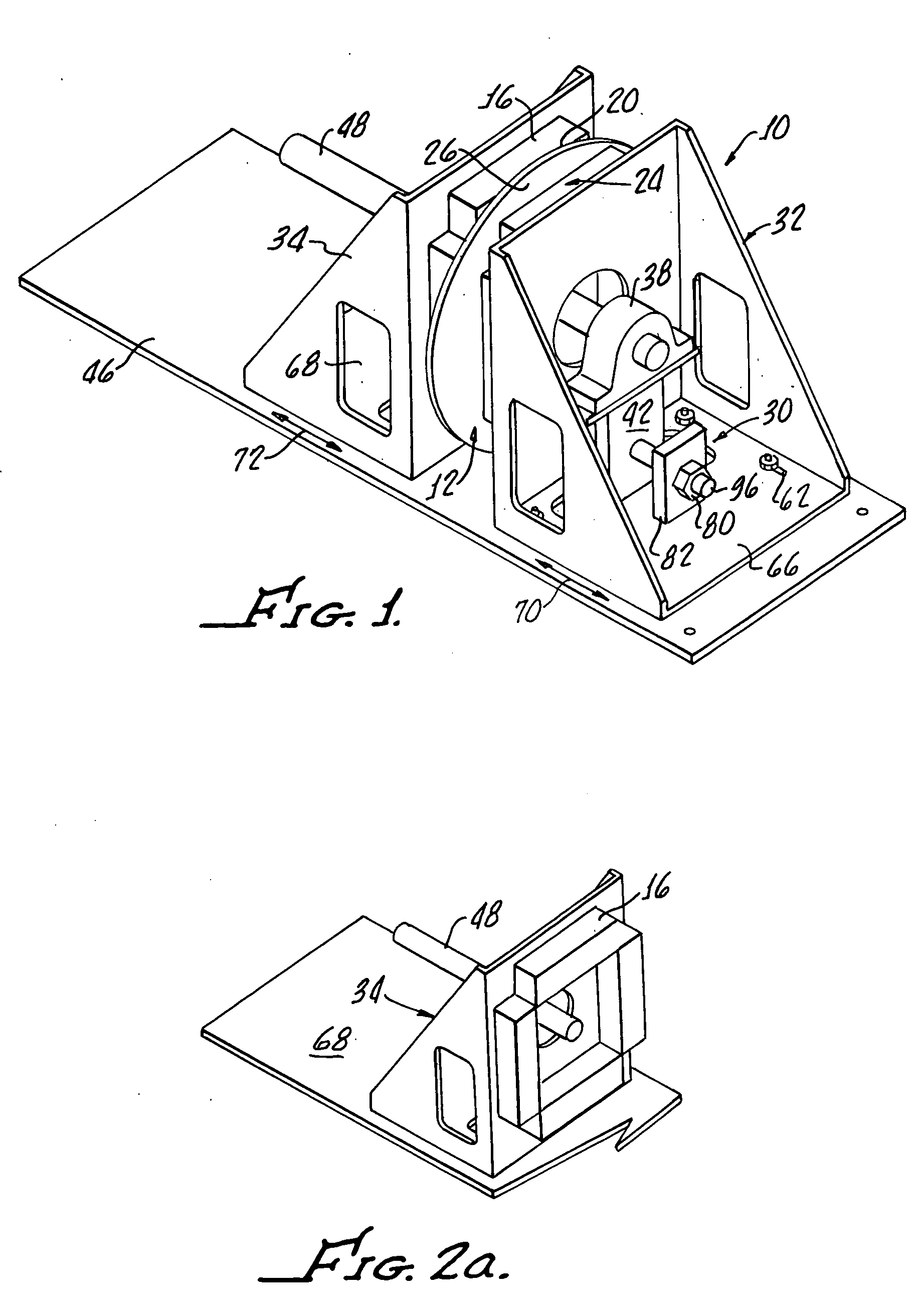 Axial rotary eddy current brake with adjustable braking force