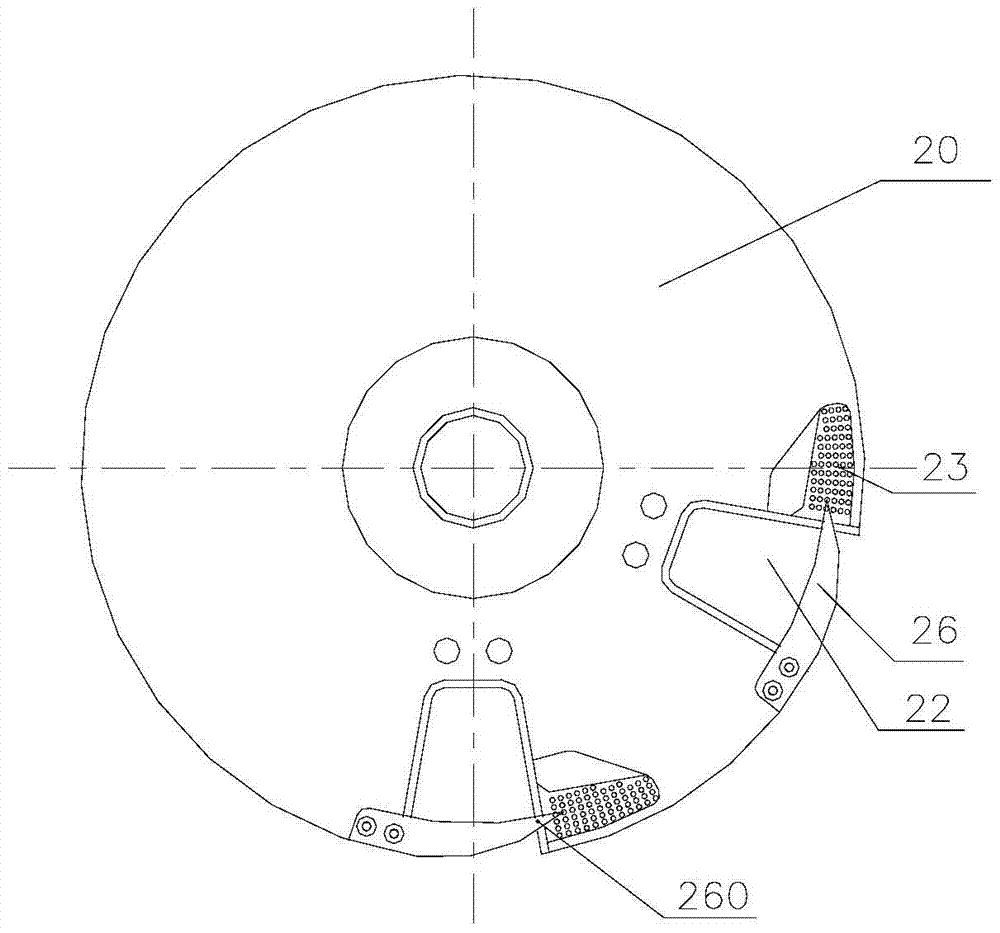 A method and device for separating sheet material