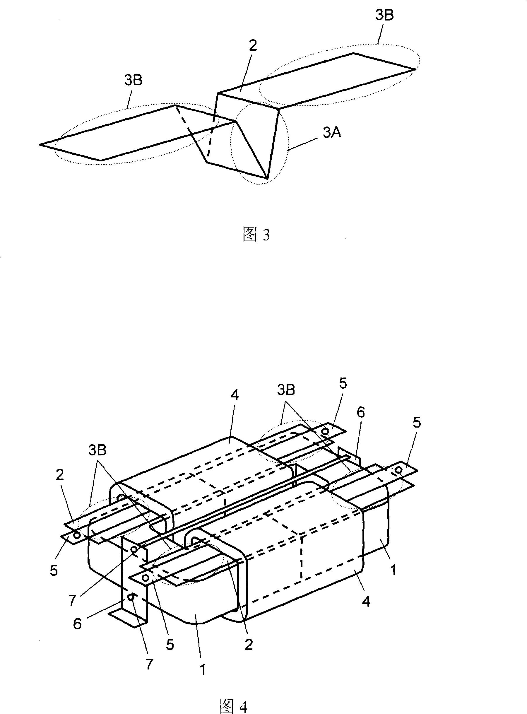 Core having insulating sheet and electric device provided with such core