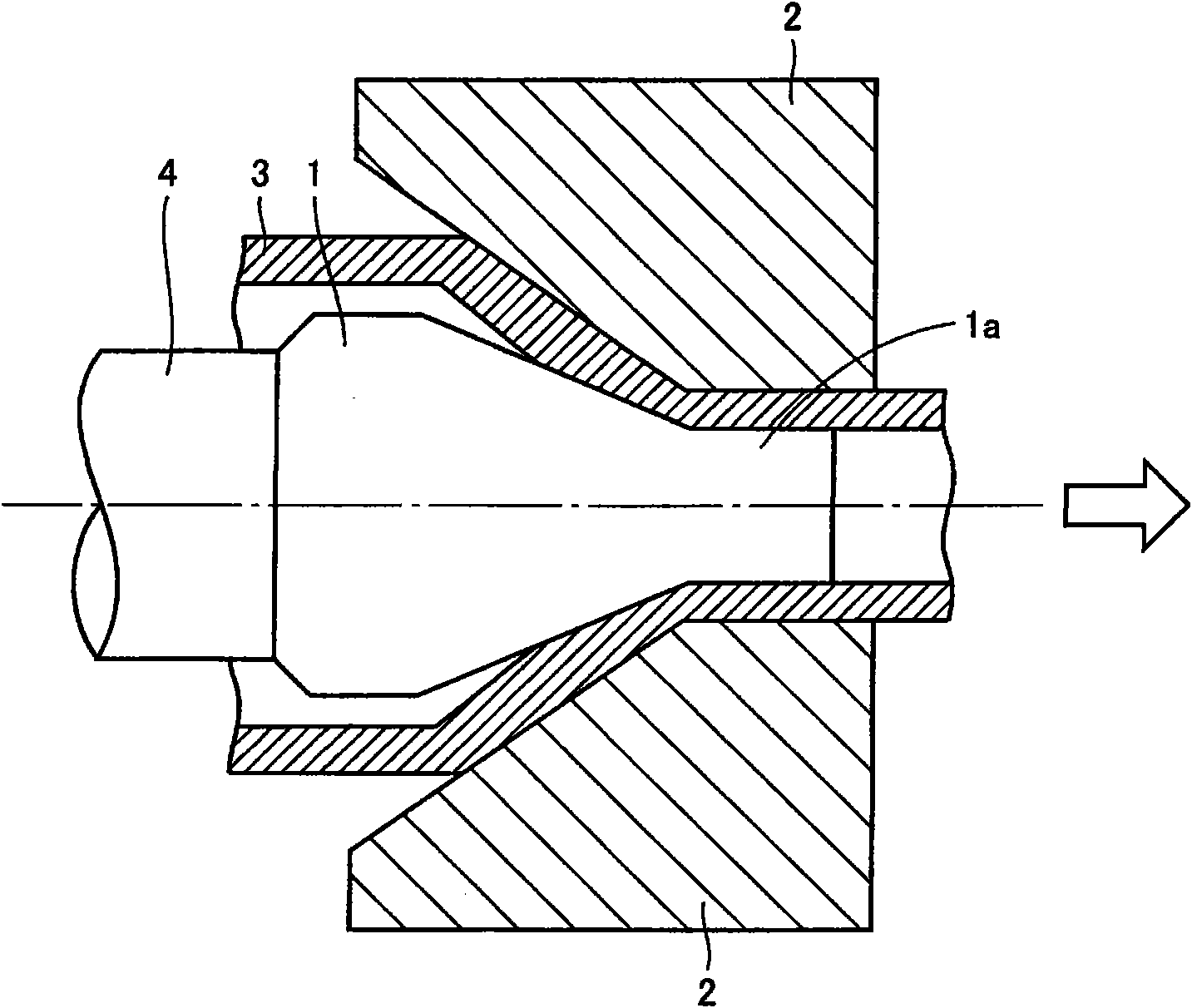 Covered carbide plug and cold drawing method using the covered carbide plug