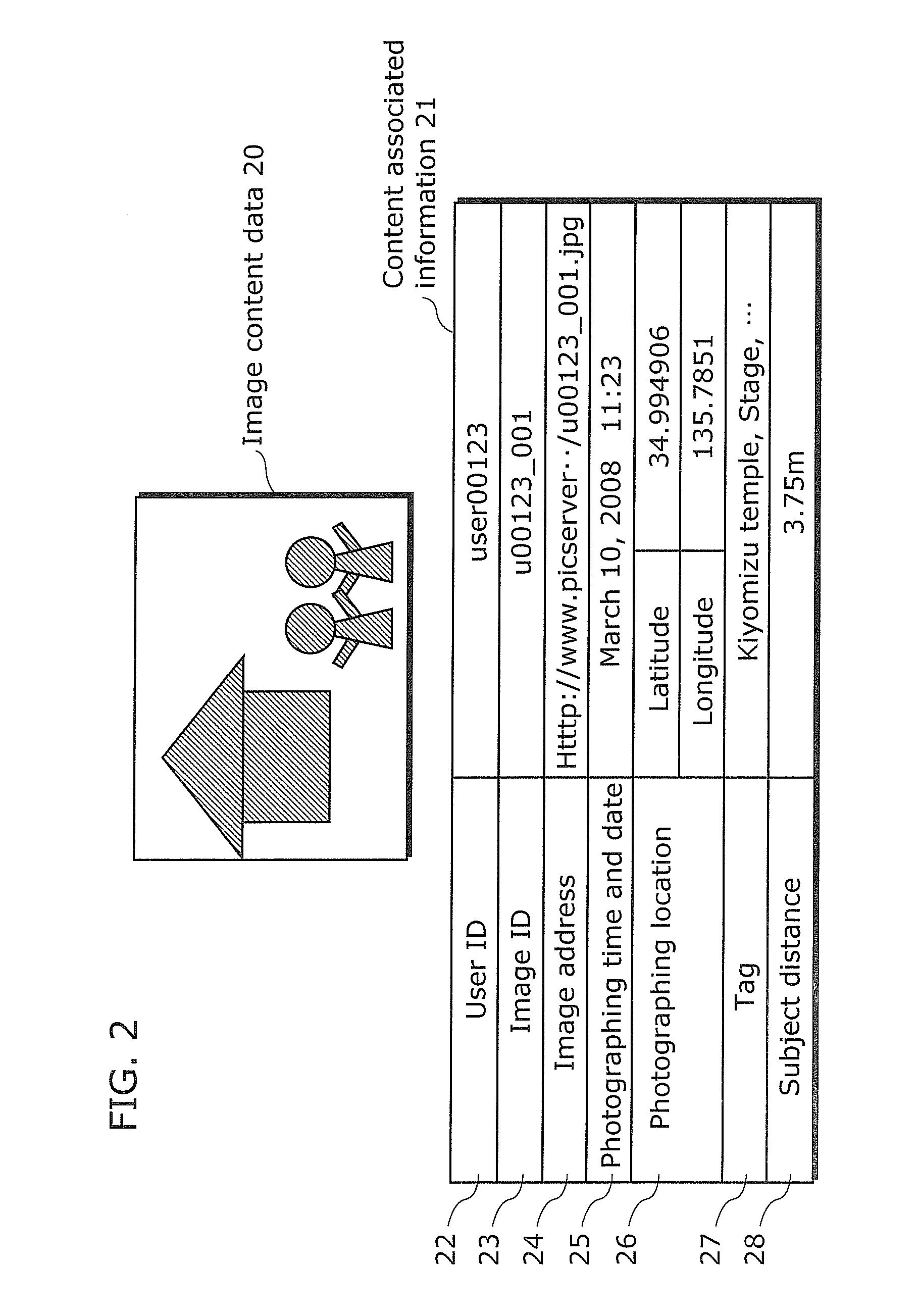 Image search device and image search method