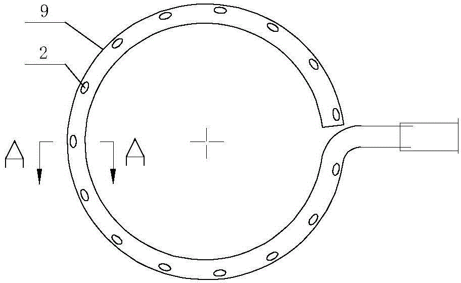 Device and method for adding alloy in non-vacuum induction furnace